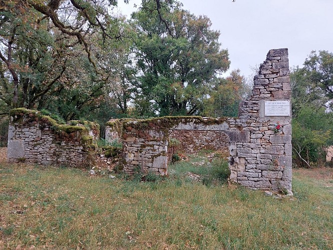 Sentier de mémoire du Maquis d'Ornano - Site de La Bouriette