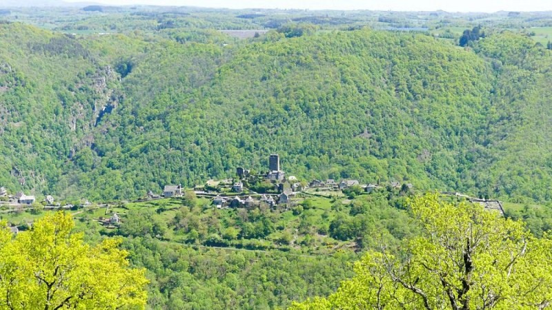 La vue sur Valon depuis Rouens