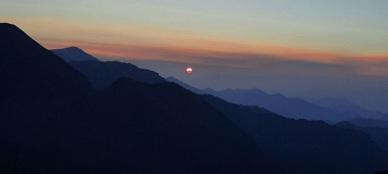 Depuis le refuge des Estagnous