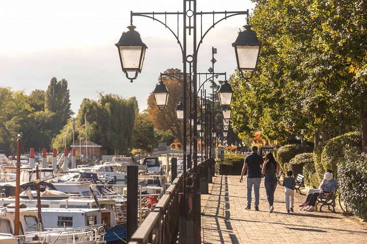 Parcours au fil de la Marne, port de plaisance de Nogent-sur-Marne