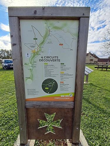 Sentiers de Lacapelle-Livron - Circuit 1 : Lacapelle-Livron