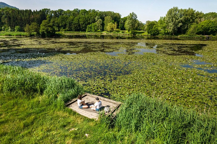 Balade pédestre - Le tour du lac du Möle et la Chapelle du Calvaire_La Tour