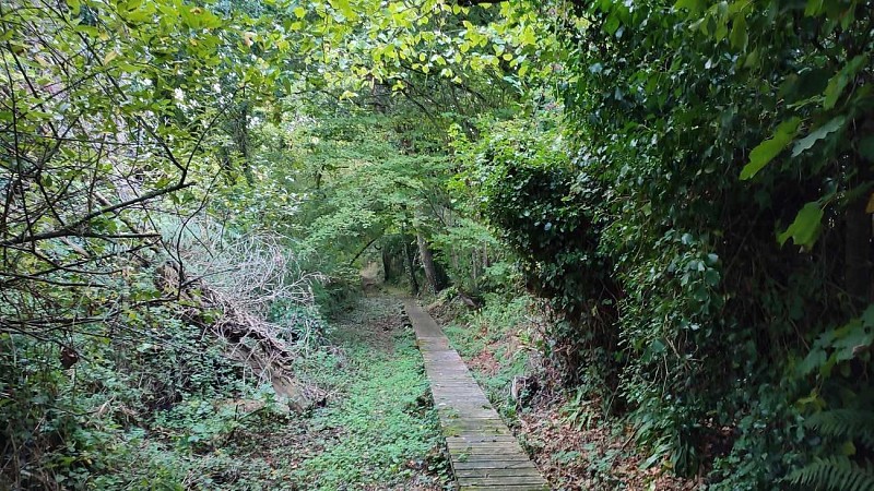 Aménagement sur le parcours