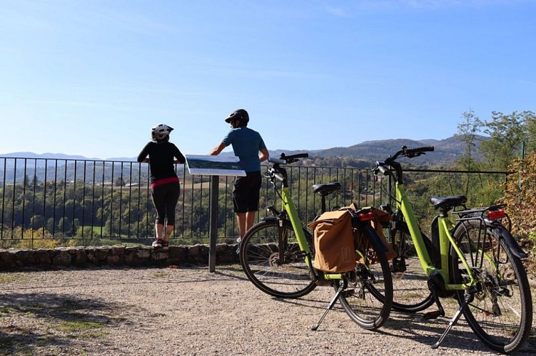 Vue depuis Boucieu le Roi