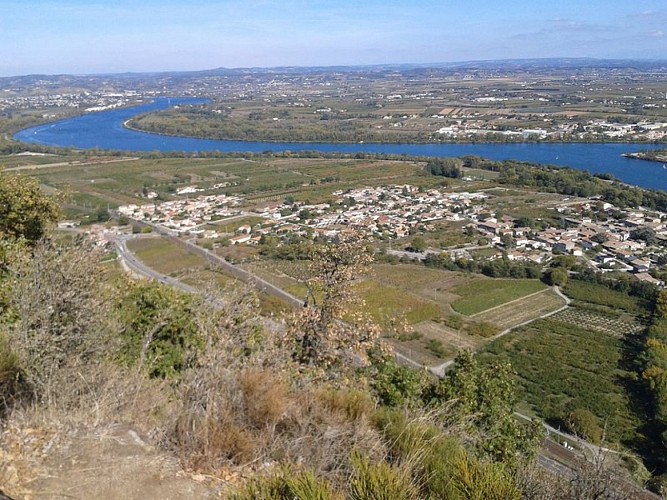 Panorama sur la Vallée du Rhône