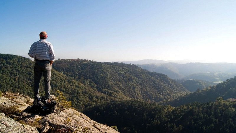 Belvédère sur les gorges