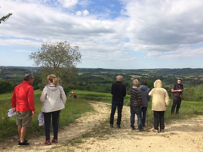 Point de vue sur la balade