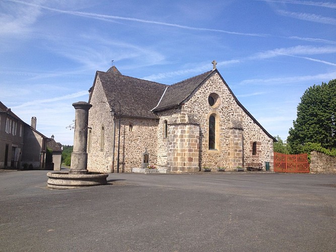 Eglise St Martial - Circuit des Chaises - Orgnac-sur-Vézère