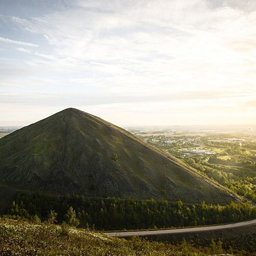 A vélo autour du Louvre-Lens