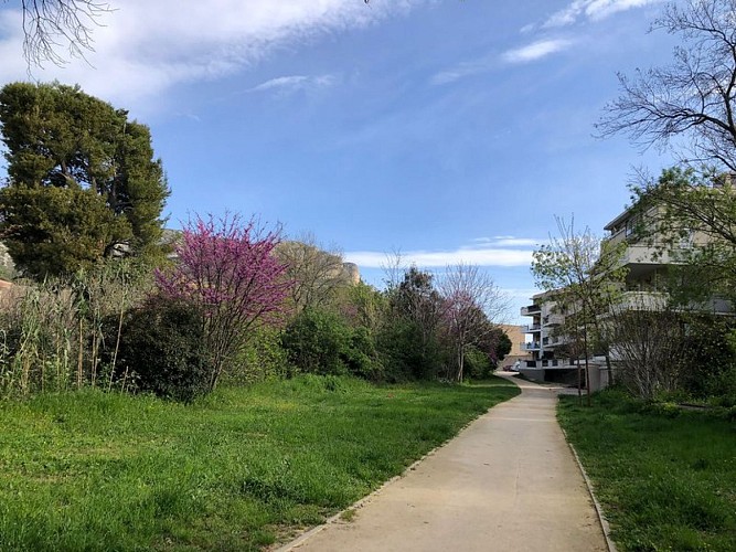 Sur les berges de l'Huveaune