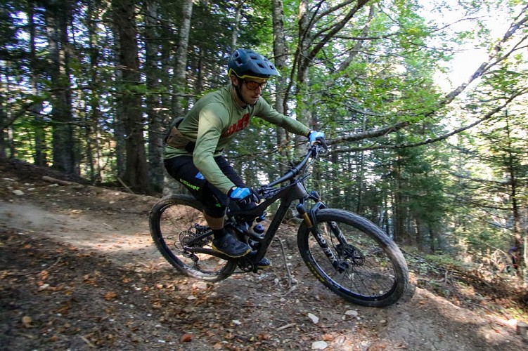 La DH des Narces - Spéciale VTT Enduro - Noir_Autrans-Méaudre en Vercors