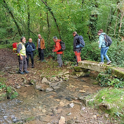Groupe de randonneurs