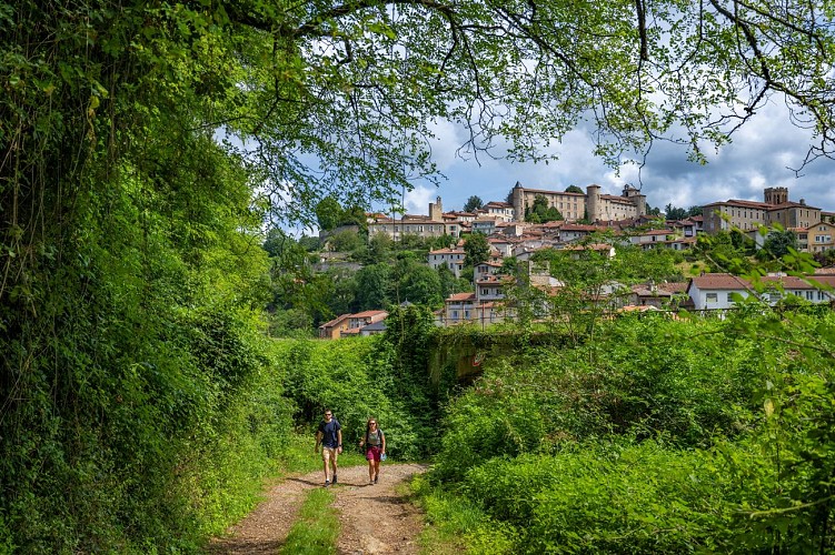 Etape Saint-Lizier - Audressein du chemin de St-Jacques - Le Gr®78 : Le chemin du Piémont Pyrénéen_Saint-Lizier