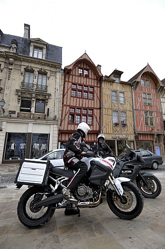 Virée à moto n°1:  Troyes - Bar-sur-Seine - Chaource