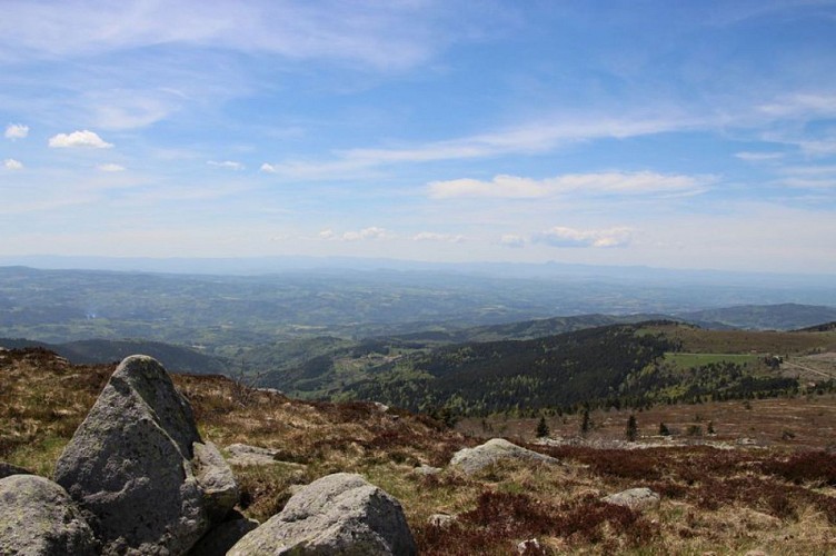 Panorama depuis Peyre-Mayou