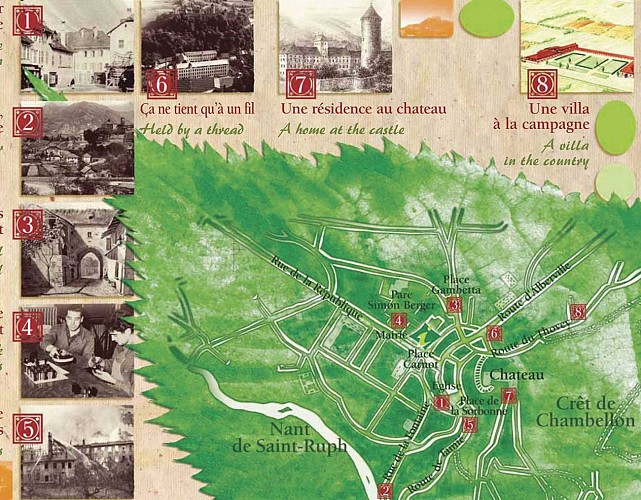 Faverges urban heritage path