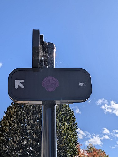 signalétique Chemin St Jacques