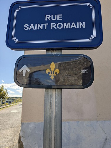 Signalétique "Sur les traces de Charles IX"