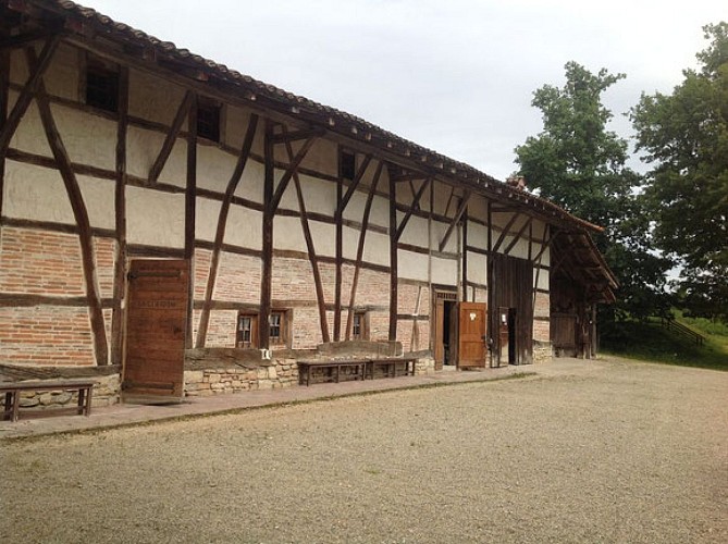 Liaison VTT (L) Liaison Base de loisirs de la Grange du Pin - Ecomusée Pays en Bresse_Val-Revermont