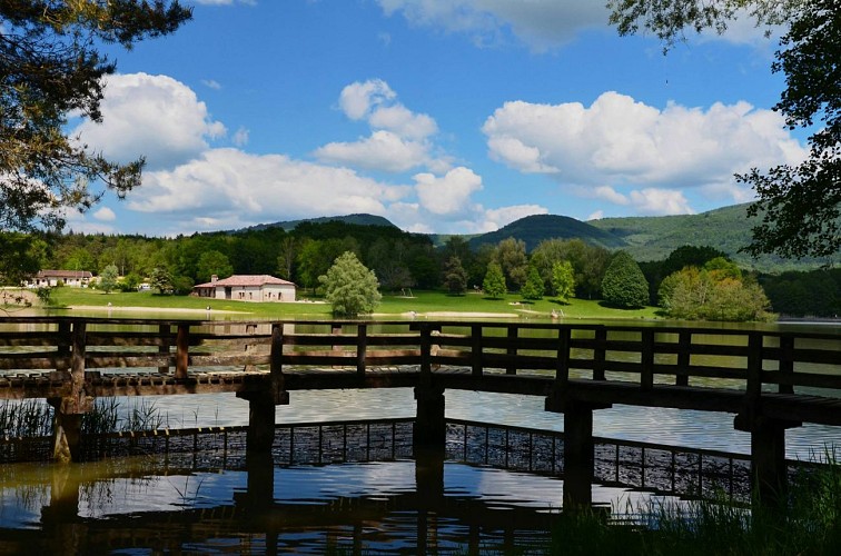 Liaison VTT (L) Liaison Base de loisirs de la Grange du Pin - Ecomusée Pays en Bresse_Val-Revermont