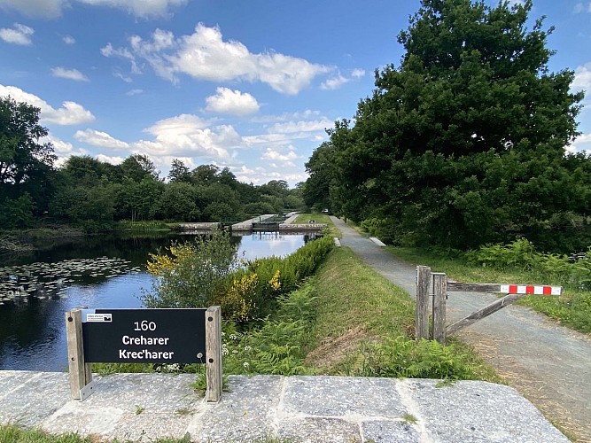 Les landes de Lan Bern et la Grande Tranchée
