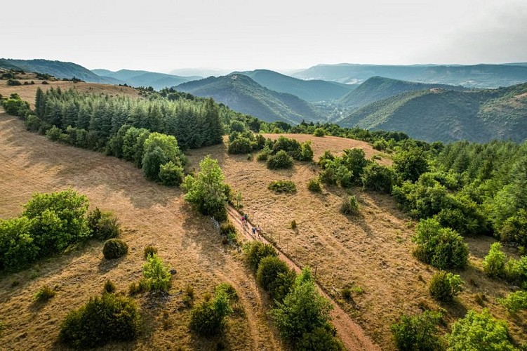 Le Guilhaumard et la vallée de la Sorgues