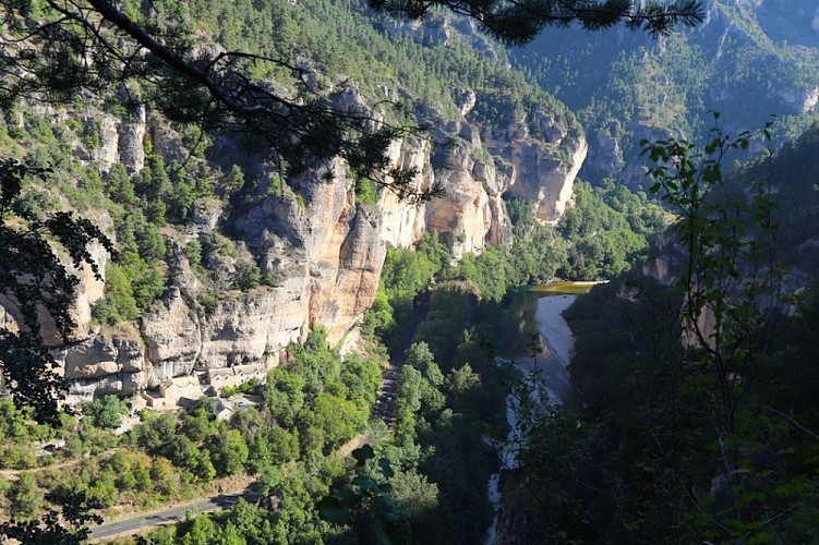 Vue sur Les Baumes Basses