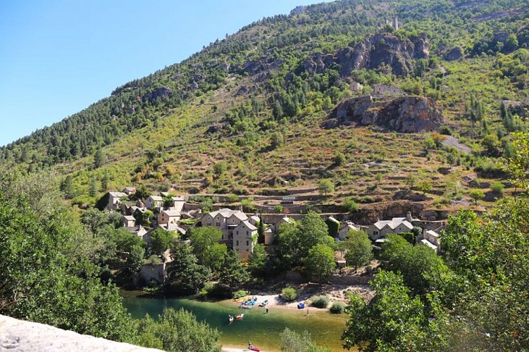 Vue Hauterives - depuis Rive droite