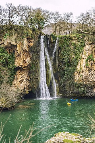 Cascade des baumes Saint-Rome-de-Tarn - ©Exo Dams