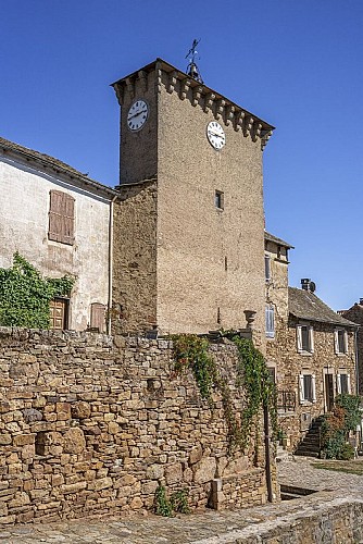 Tour de l'horloge Viala-du-tarn - ©Exo Dams