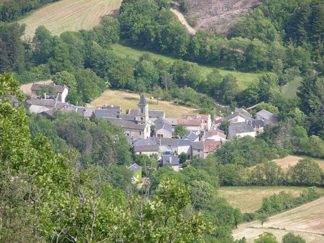 Vue sur le village