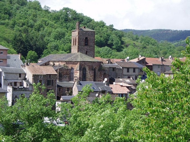 Vue sur St Sernin de la croix de Belbèze