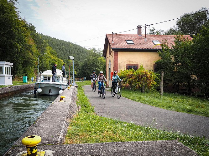 BR60 Saverne, vallée de éclusiers et Rocher de Dabo