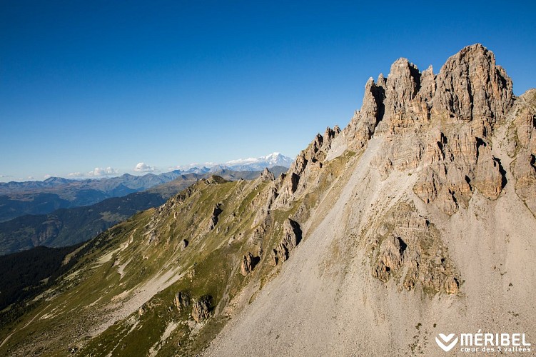 R11 - Saulire descent From Méribel Mottaret