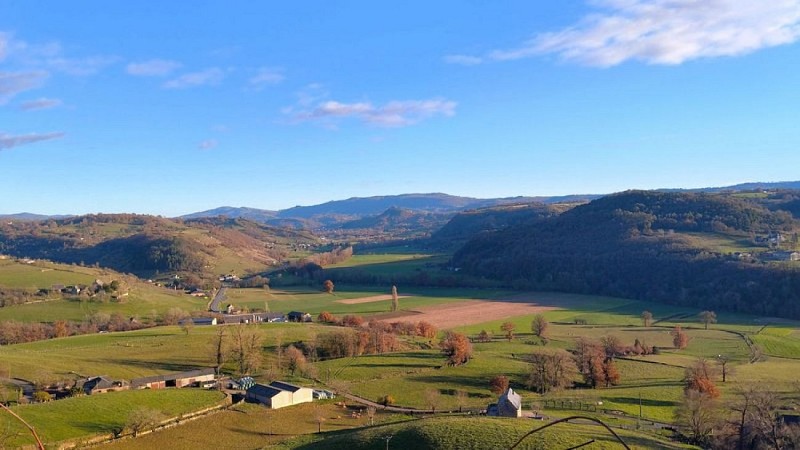 La vallée du Lot depuis Vinnac