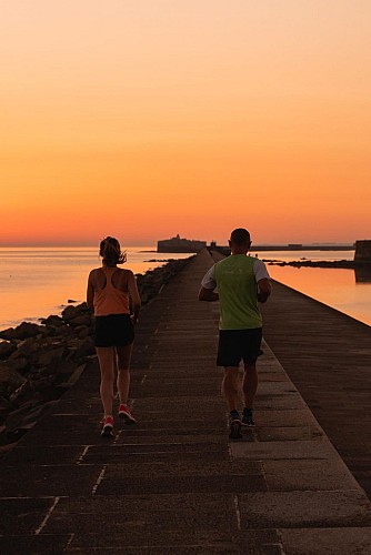 La plage de Querqueville