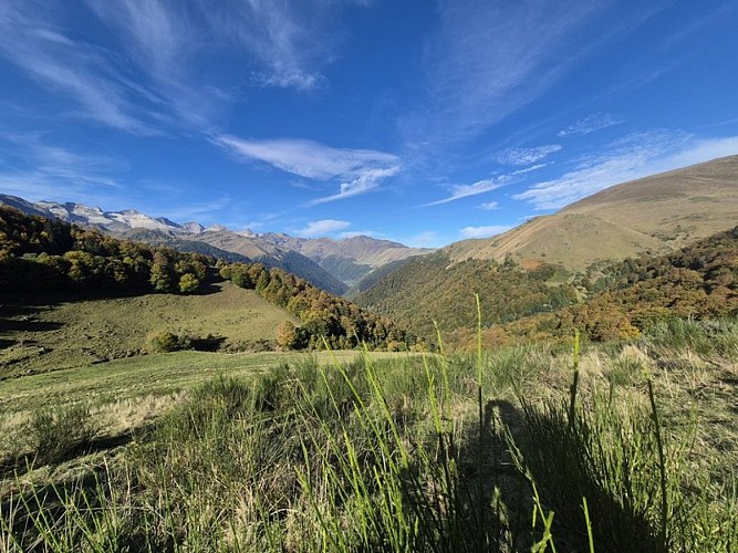 Vue depuis le sentier du col de Barèges