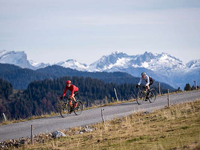 Col de l'Arpettaz découverte - Itinéraire cyclo_Faverges-Seythenex