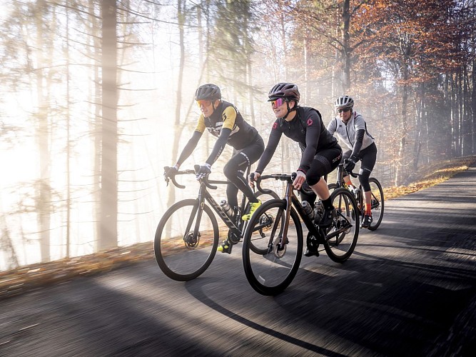 Tour du lac par les cols - Cycling route