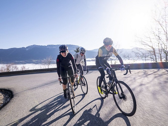 Tour du lac par les cols - itinéraire cyclo_Annecy