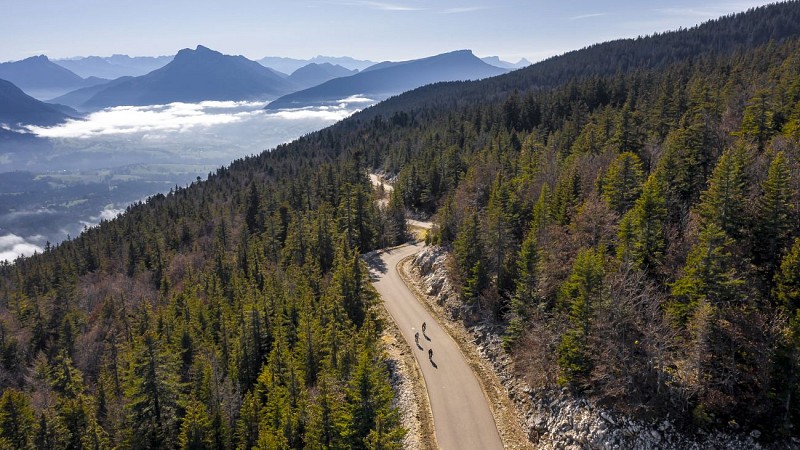 Tour du lac par le haut - itinéraire cyclo_Annecy