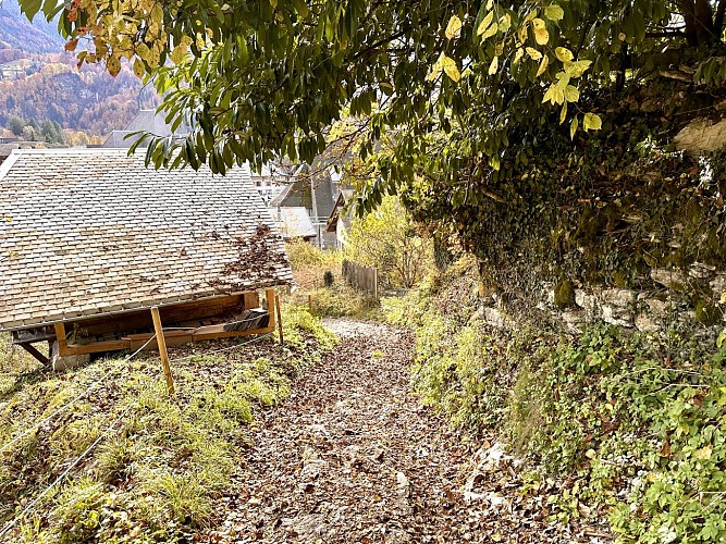 Itinéraire pédestre : Découverte du village de Samoëns par les Moulins et les Plaignes_Samoëns