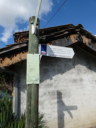 Etape Pamiers - Mas d'Azil GR78_Saint-Amadou