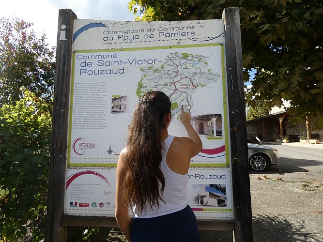 Etape Pamiers - Mas d'Azil GR78_Saint-Amadou