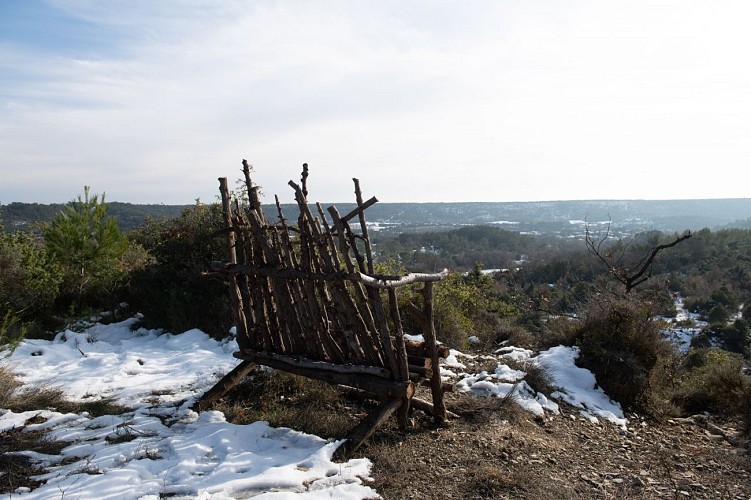 Sentier art et nature La Draille des Seynes - Parcours 1_Belvézet