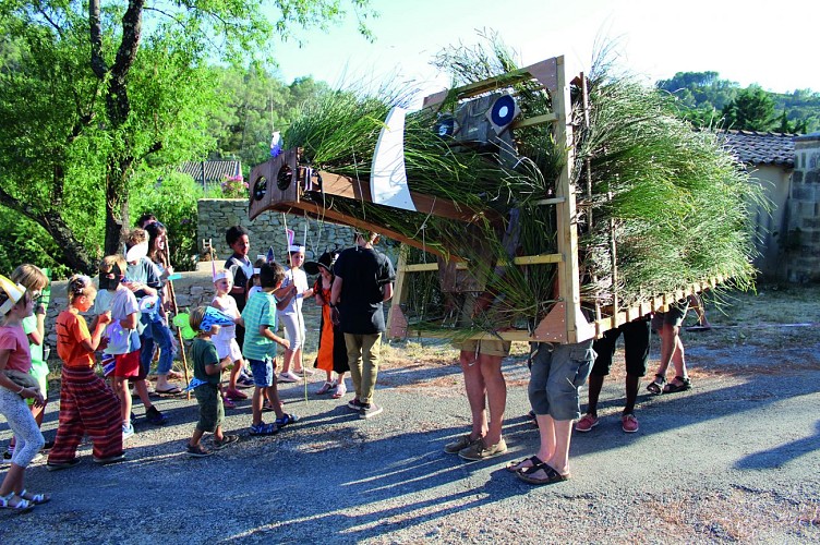 Sentier art et nature La Draille des Seynes - Parcours 1_Belvézet