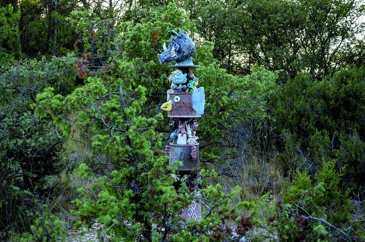 Sentier art et nature La Draille des Seynes - Parcours 1