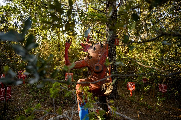Sentier art et nature La Draille des Seynes - Parcours 2_Belvézet