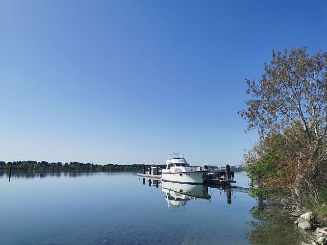 Die Via Rhôna Beaucaire - Aramon - Avignon