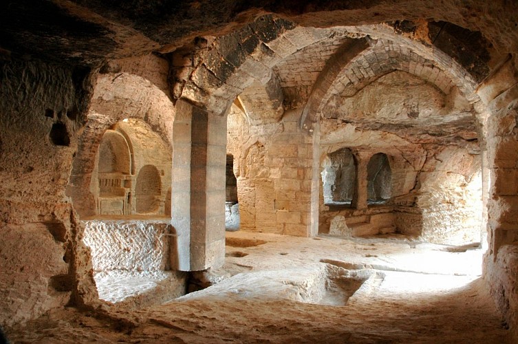 Balade L'abbaye de Saint Roman